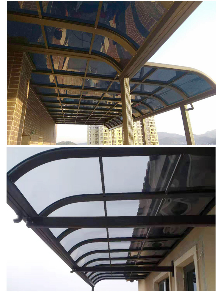 阳台雨棚重庆阻燃雨棚厂家