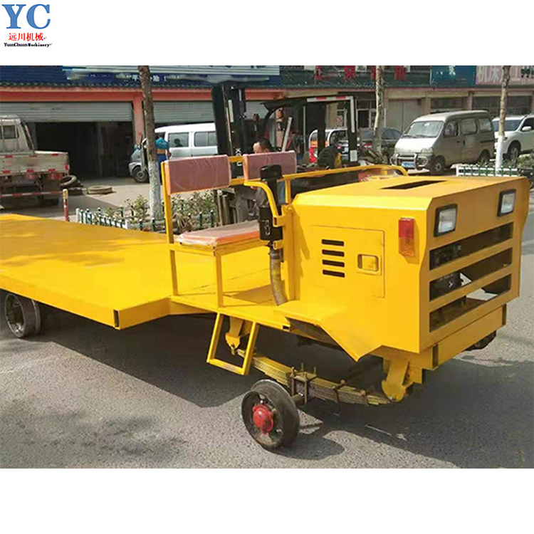 铁路用轨道运输车25马力平板轨道搬运车亚科机械工厂价