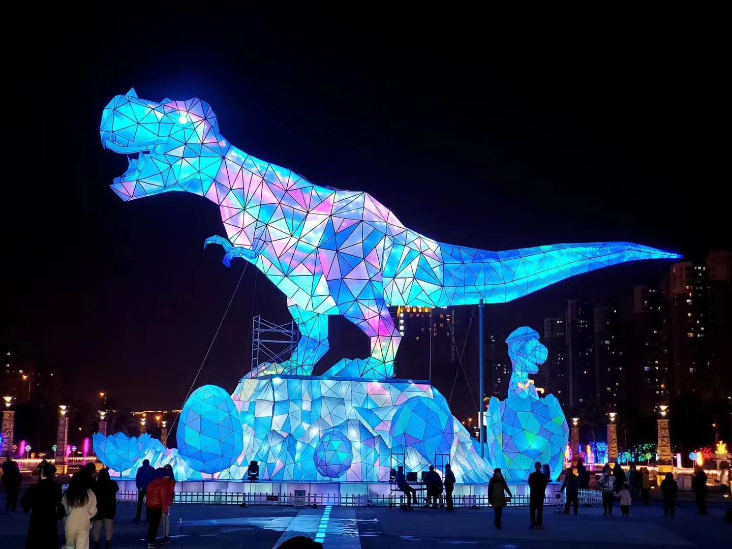 灯光节七夕灯光展 户外灯光节庆灯展会