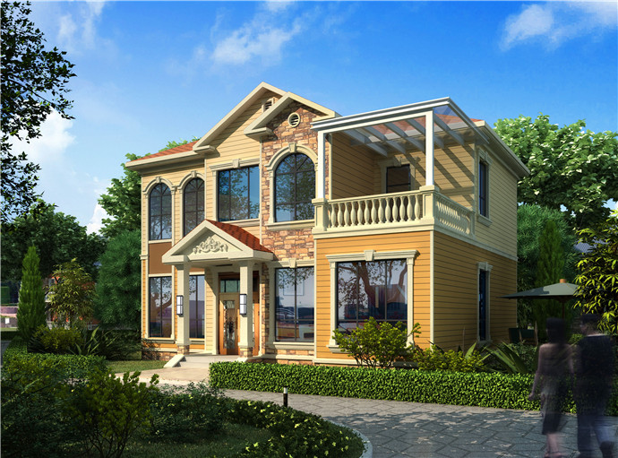 河南郑州轻钢别墅厂家蓝之港轻钢别墅