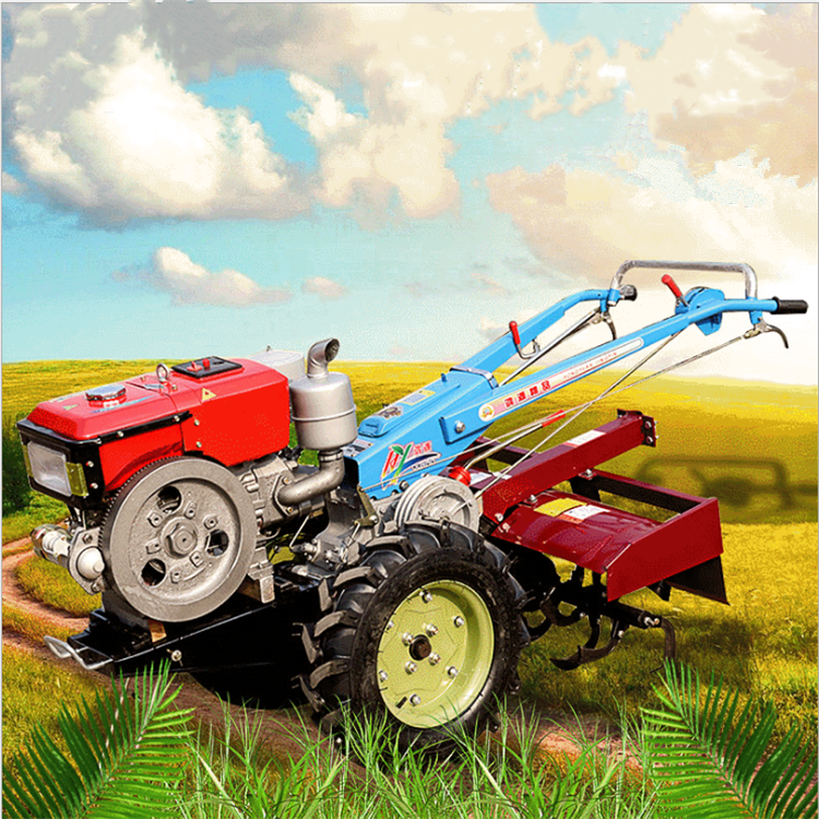 秸秆还田机手扶拖拉机 山坡耕种手扶拖拉机 水旱两用拖拉机旋耕机