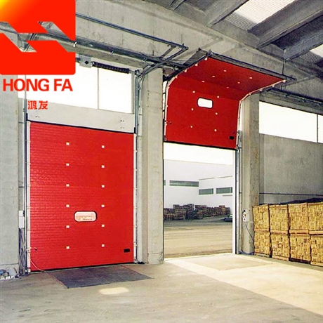 石嘴山工业翻板门使用 工业车库门 提升门全国安装