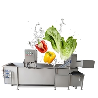 洗菜机厂家 自动出料蔬菜清洗机  旋流洗菜机价格 洗菜机参数图片