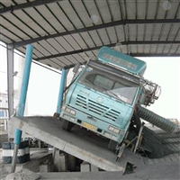 挖机卸车标准 移动式装卸车机 广泛用于饲料厂汇顺