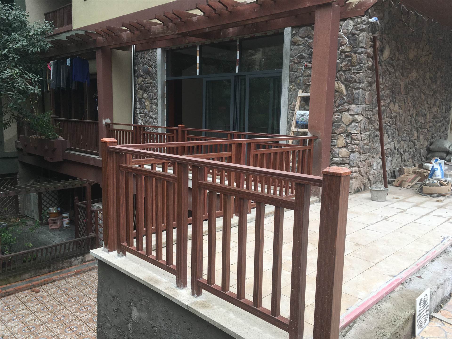 庭院网格护栏铝合金菱形格规格齐全