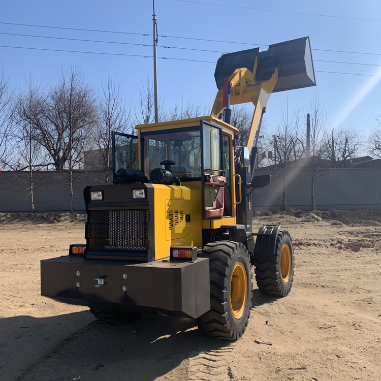 小型柳工20装载机图片抓木机小铲车小四轮