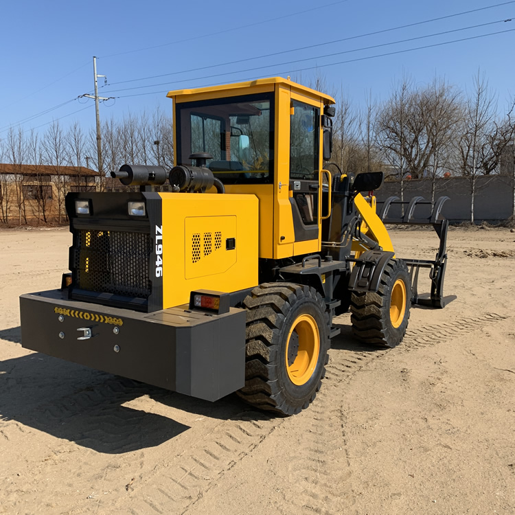 明宇小型装载机930价格旋转抓木机小铲车调压力