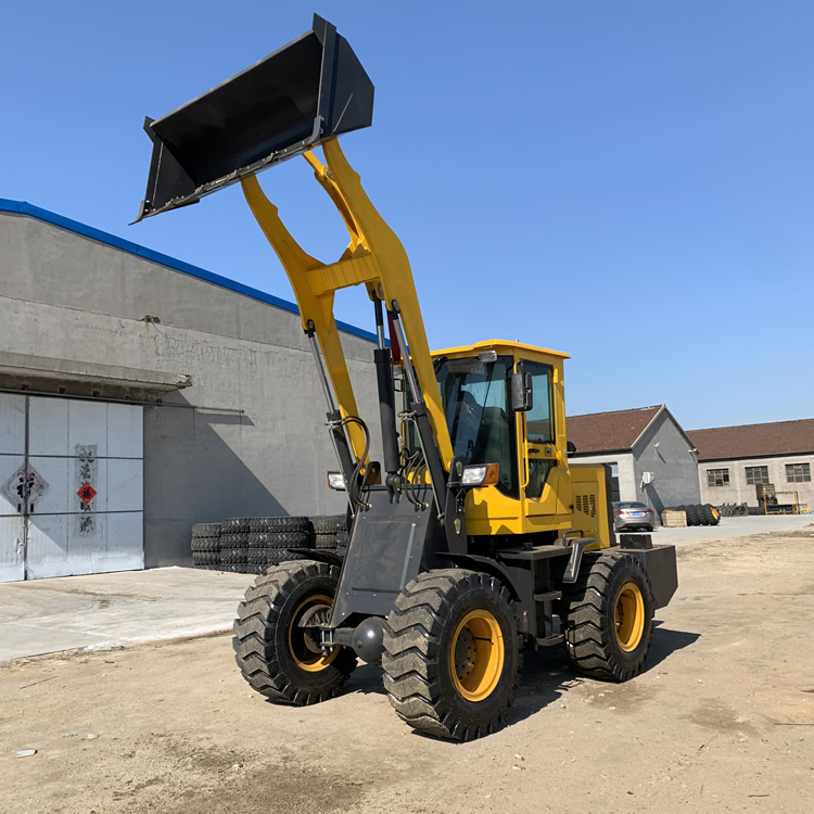 926小型装载机多重旋转抓木机小铲车制作