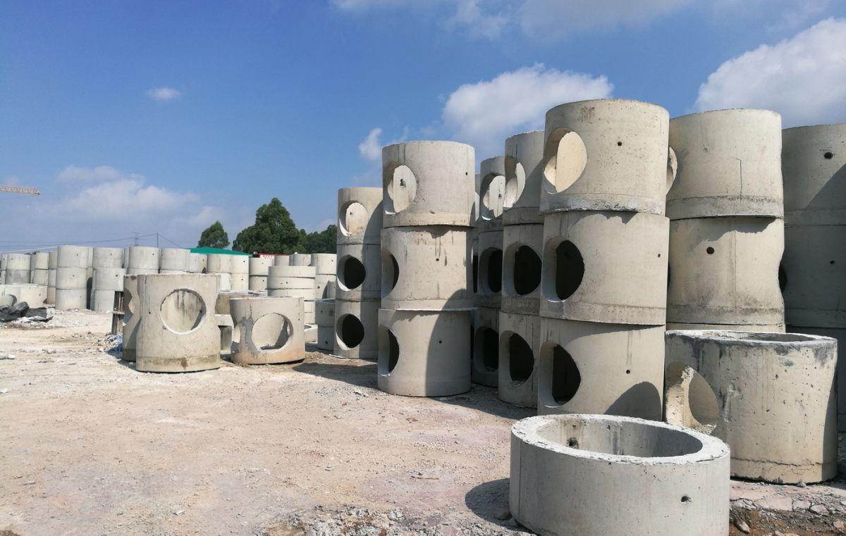 方形检查井预制圆形检查井水泥预制井安装流程昂泰建材生产厂家