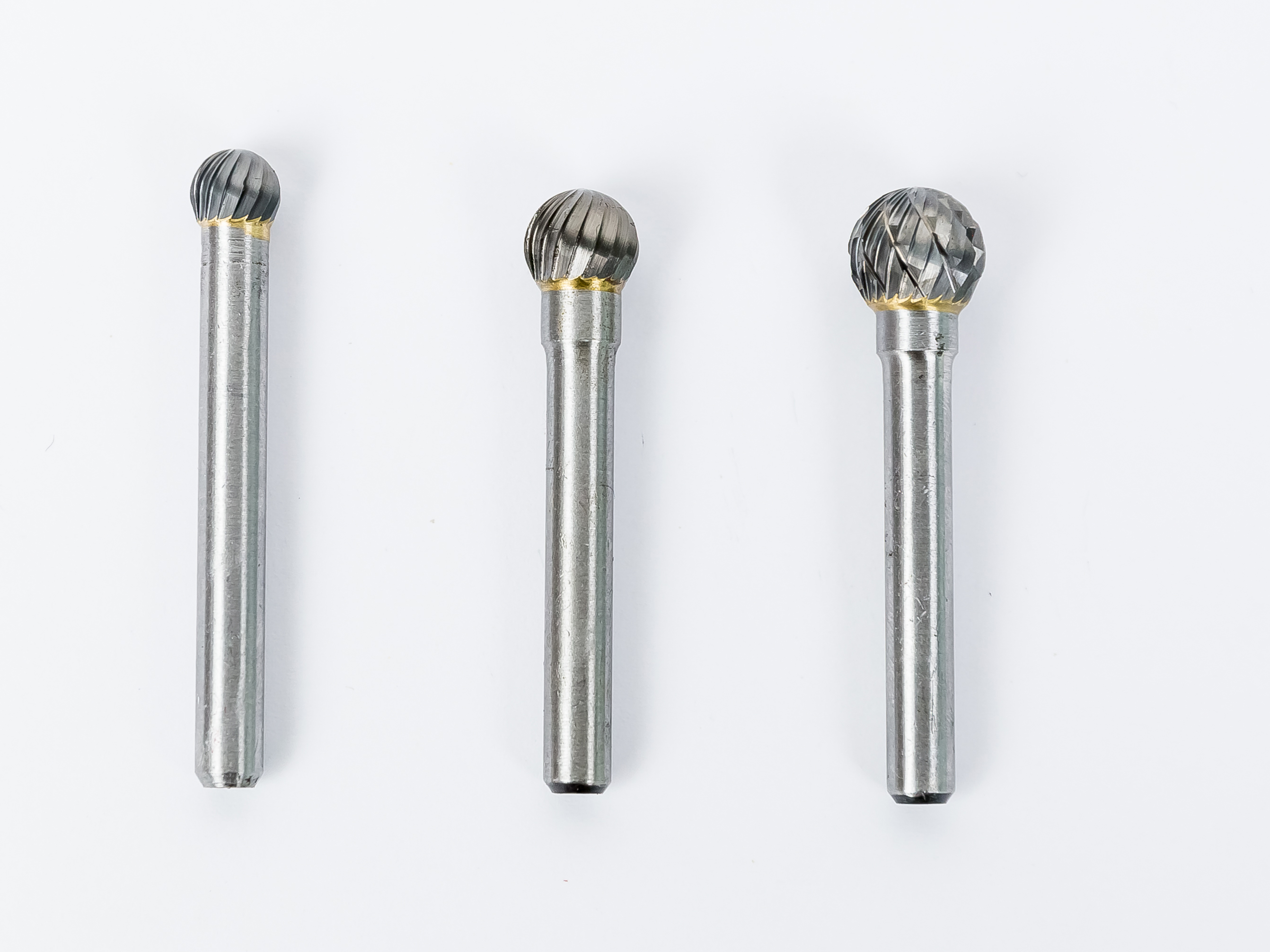 科能硬质合金旋转锉钨钢打磨头圆球形合金旋转锉d形6mm