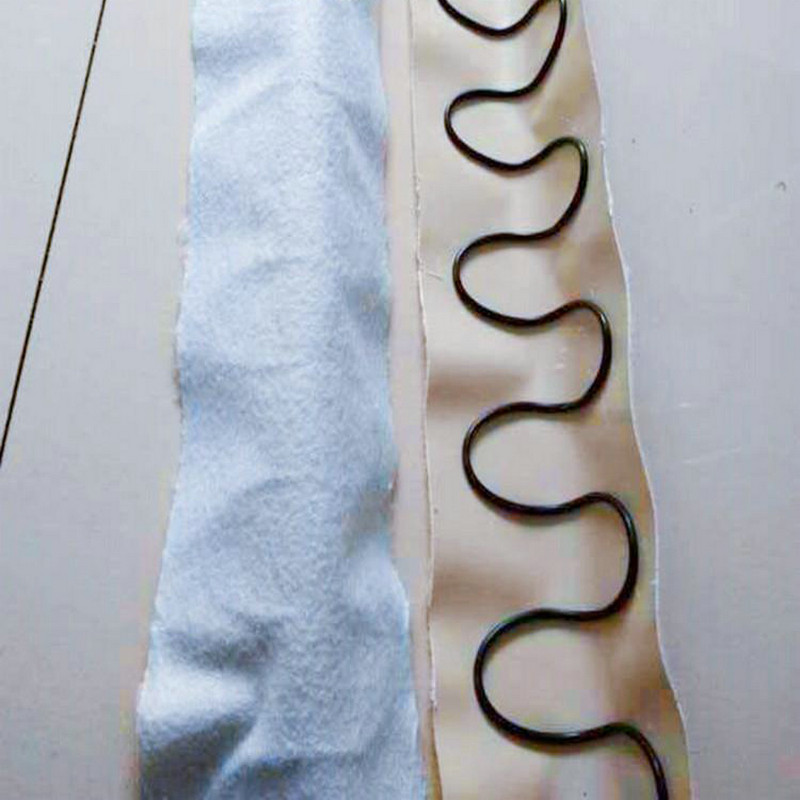 100mm半圆排水管弹簧环向引排水管