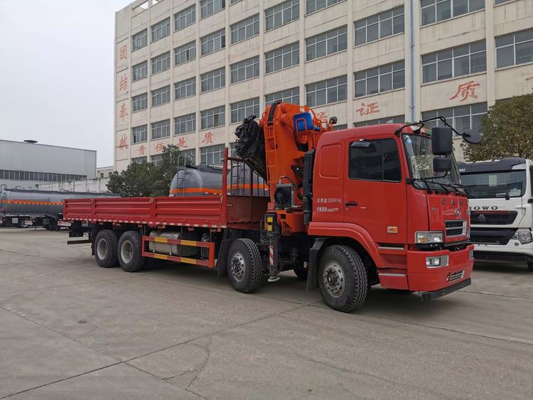 25吨华菱星马一体机 大型随车吊操作视频