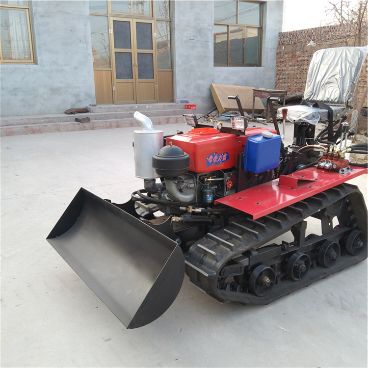 全自动微耕机新型履带式微耕机大马力微耕机