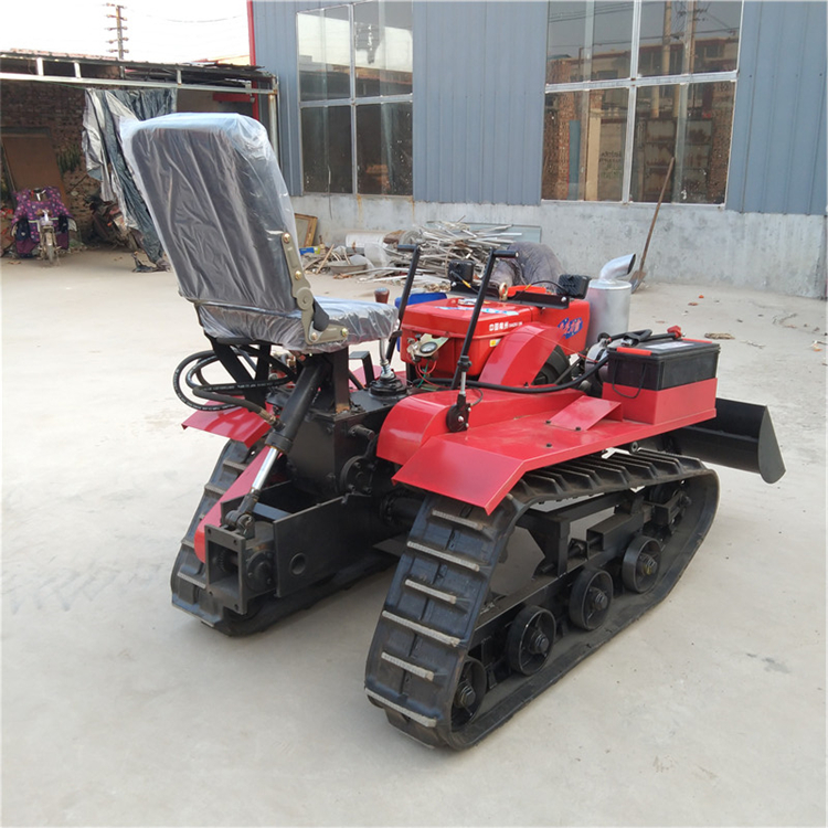 小型双履带微耕机 履带式开沟机 履带式旋耕机
