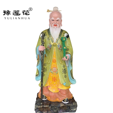 南極真君神像 道教四御大帝神像 樹脂玻璃鋼塑像 寺廟壽星公神像