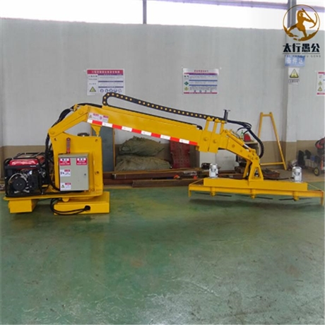 高速路绿篱修剪机 挖机改装新型多功能剪草机 可折叠伸缩臂边坡割草机