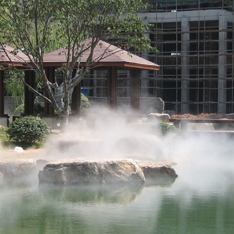 雾森系统旅游景区人造雾喷雾造景方案