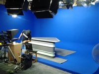 虚拟演播室建设 - 新闻访谈直播室 - 消防演播间搭建整体方案