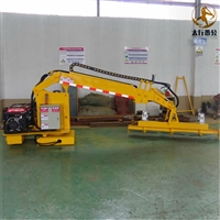 北京高速路绿篱修剪机 边坡全自动割草机 新型挖机改装液压绿篱机