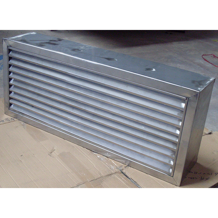 佛山不锈钢防火百叶窗 消声百叶窗 格立风口设备厂