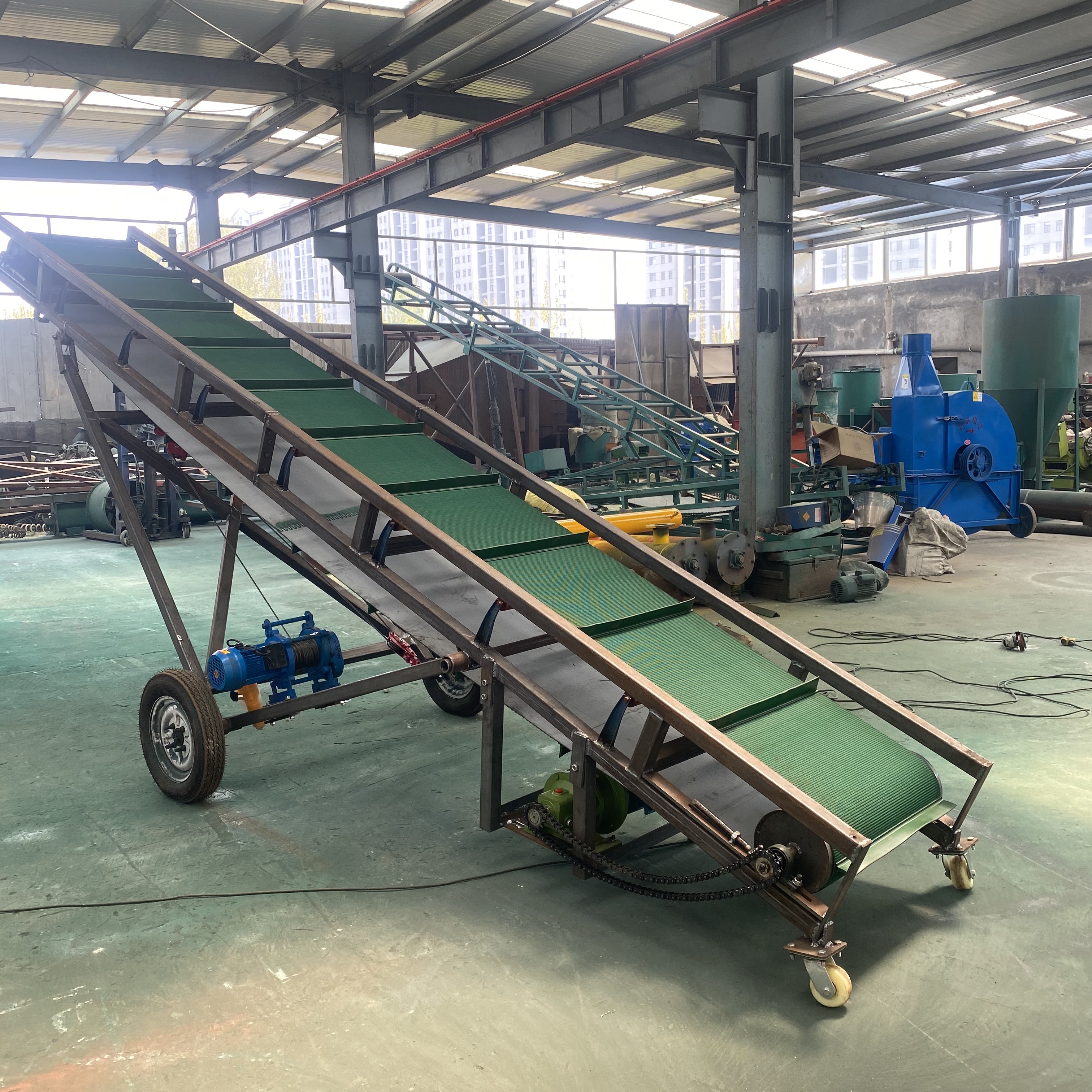 曲阜市恒信机械设备销售中心 产品展厅 >网式水平输送机facai伸缩输送