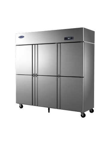 银都商用冰箱bbl0562六门双机双温冰箱不锈钢冷藏冷冻柜