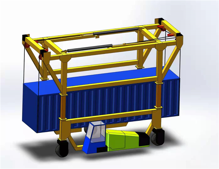 轮胎式集装箱吊车定做