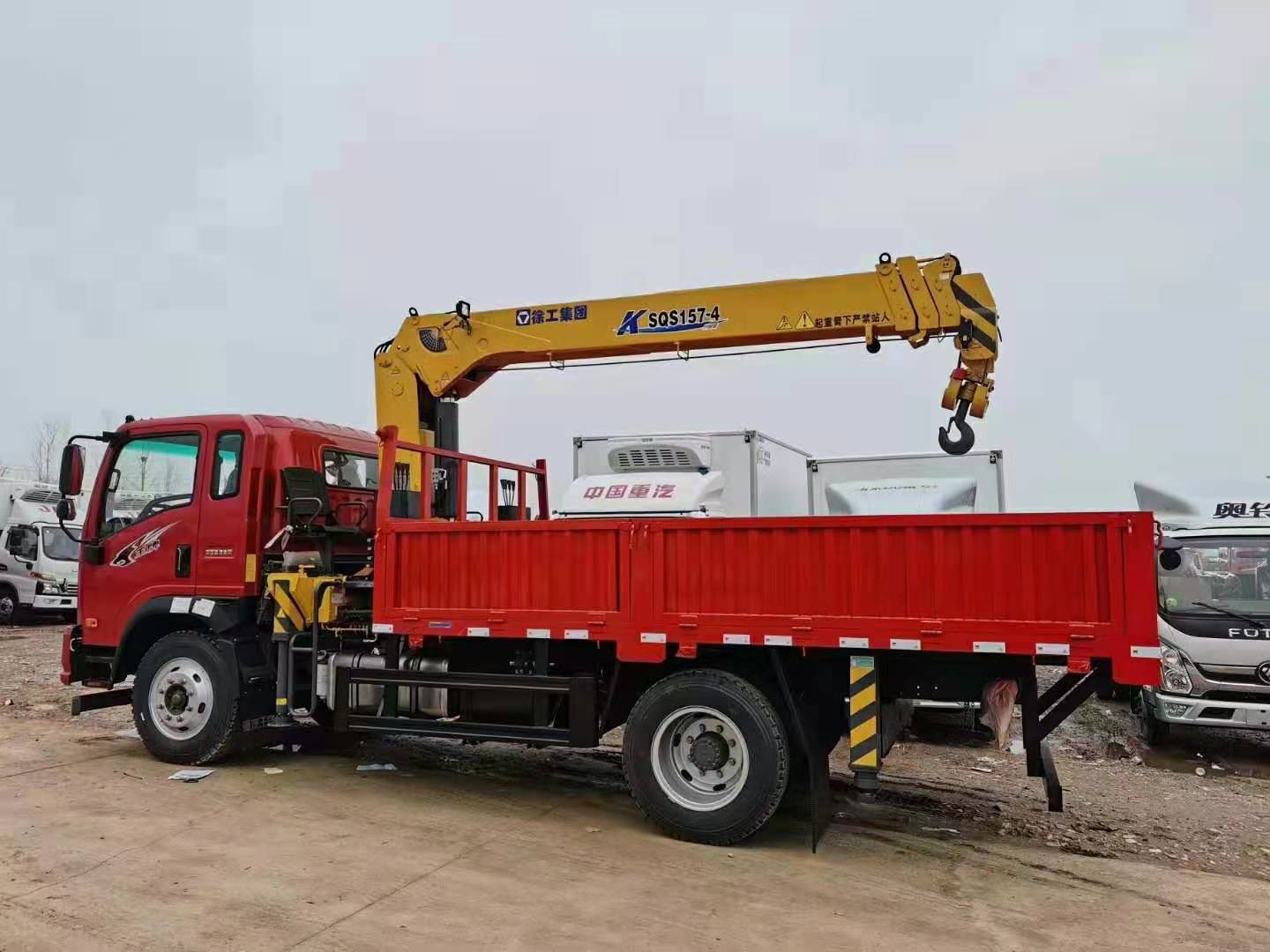 重气小黄牌63吨随车吊