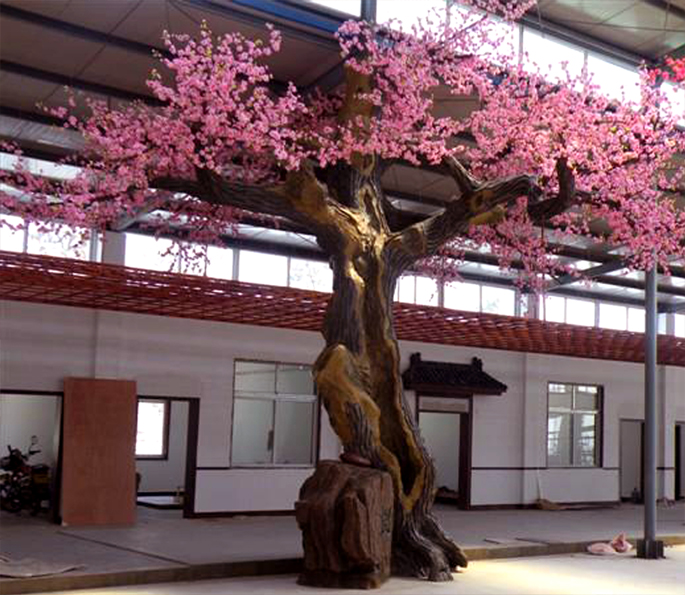 漯河水泥假树景观水泥假树设计施工