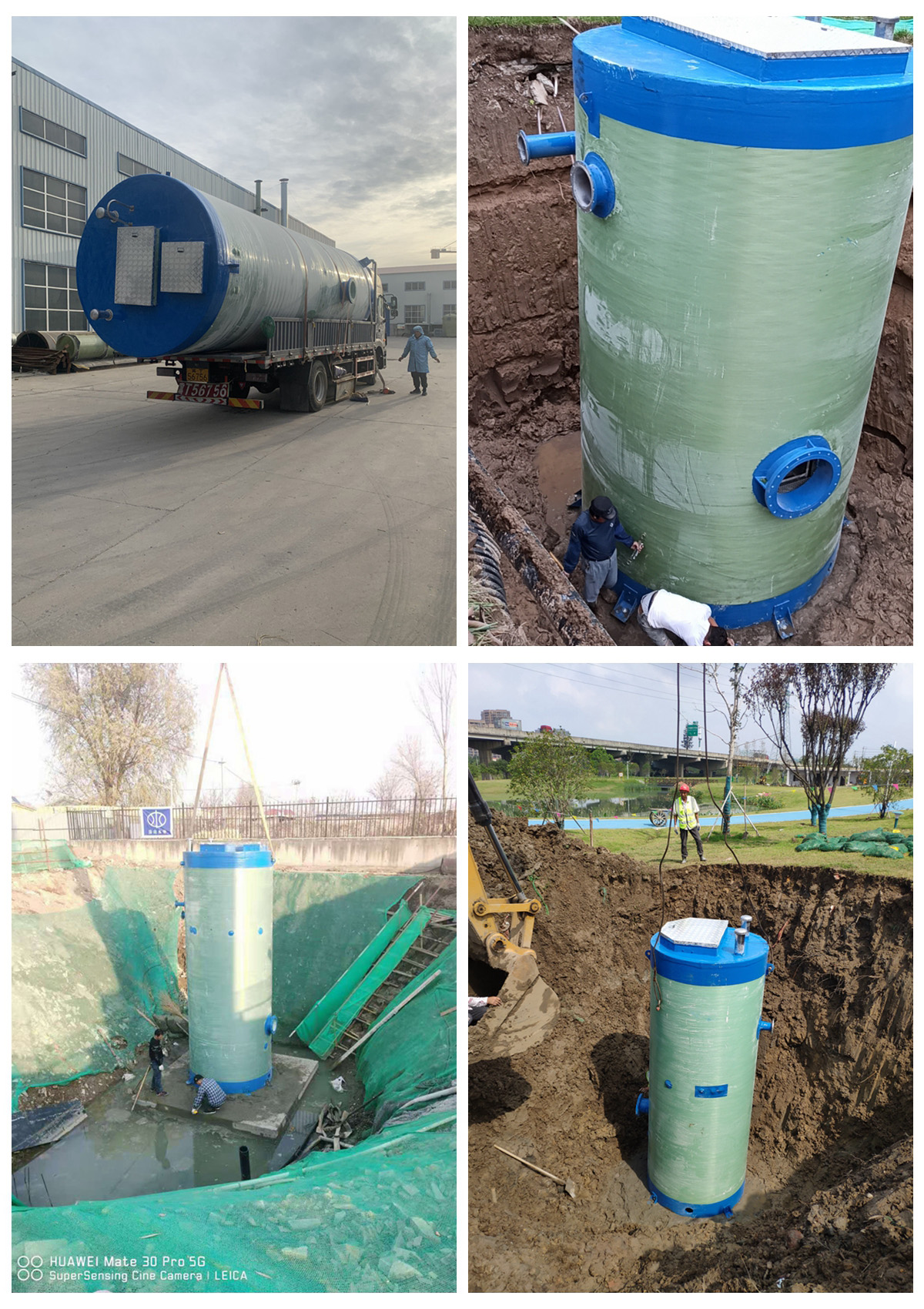 金泽污水提升泵站 生活污水排放一体化泵站