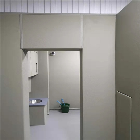 安阳市留置室墙面防撞软包监委留置室阻燃皮革软包原材料安装施工