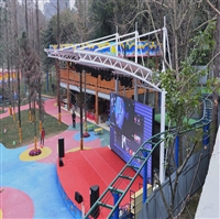 舞台膜结构-游乐园景观膜结构-成都厚朴