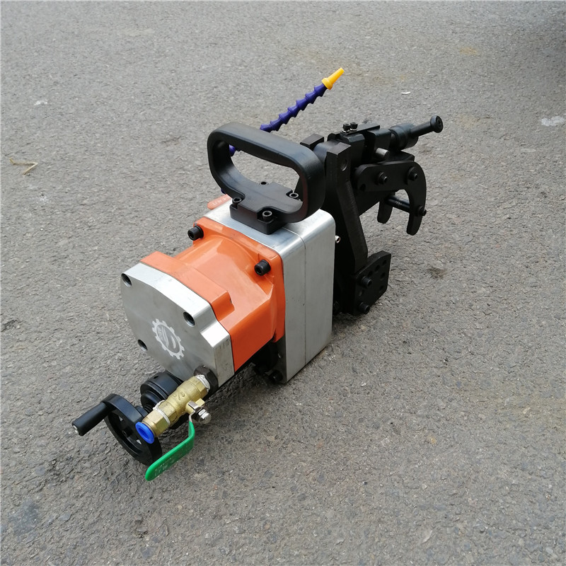 xqz32型气动钢轨钻孔机轻轨风动钻眼机矿用轨道气动打孔机厂家