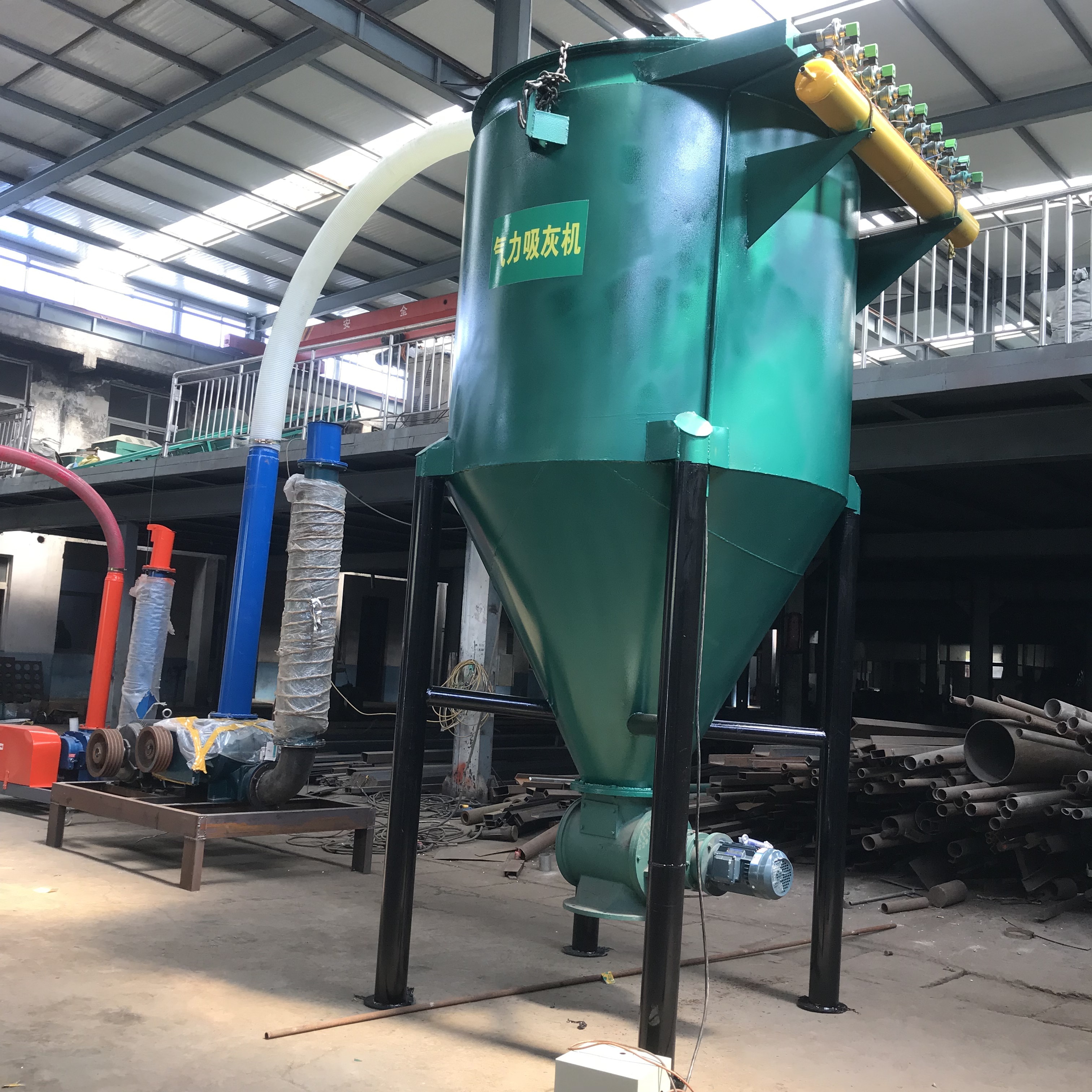煤渣漆渣气力吸灰机wq888水泥负压抽灰机设备