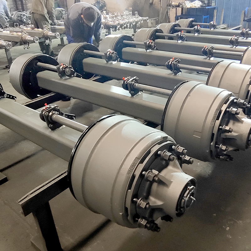 济宁富华车桥厂供应半挂车内置桥