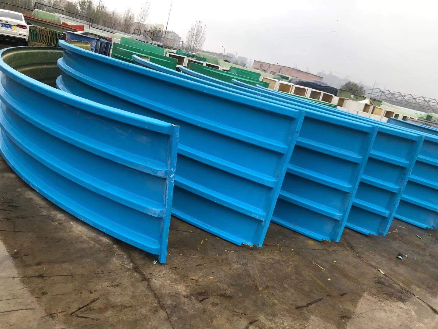 除臭玻璃钢污水池盖板厂家