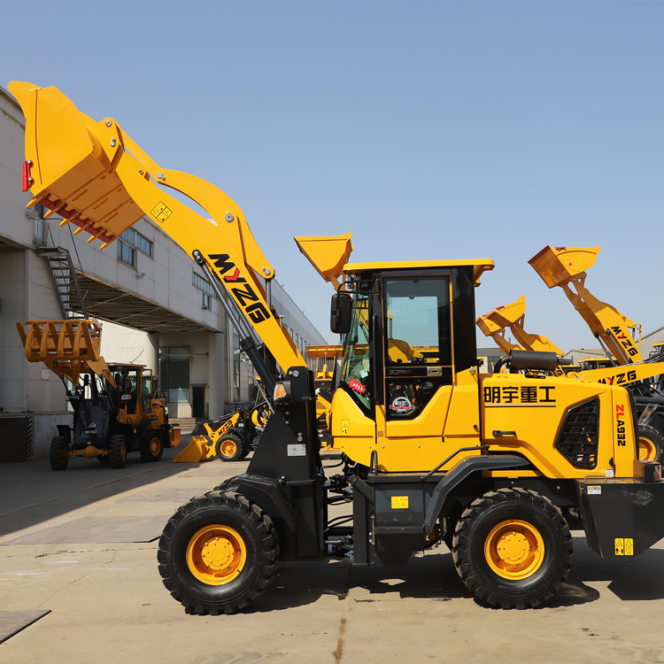 小型四驱柴油装载机液压多用途柴油装载机农用推土车铲车机