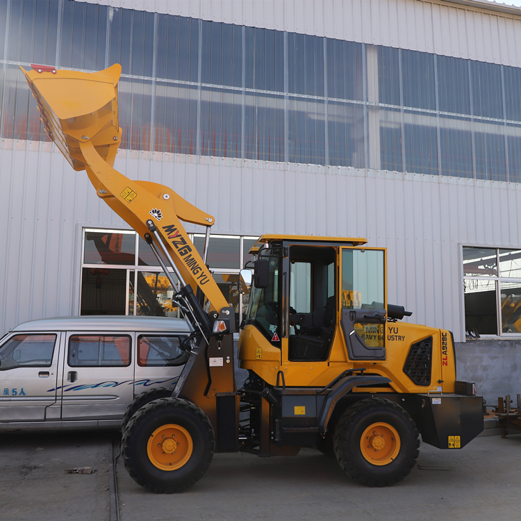 装载机建筑工程沙土石子多功能小型柴油装载机农用推土铲车抓草机