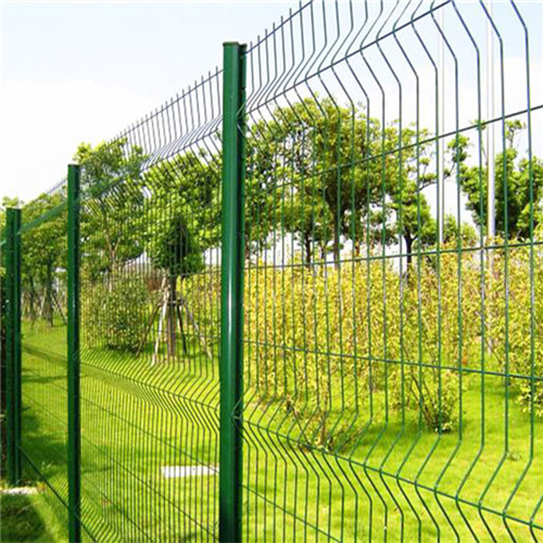 小区围栏护栏网山东桃型柱护栏网厂家