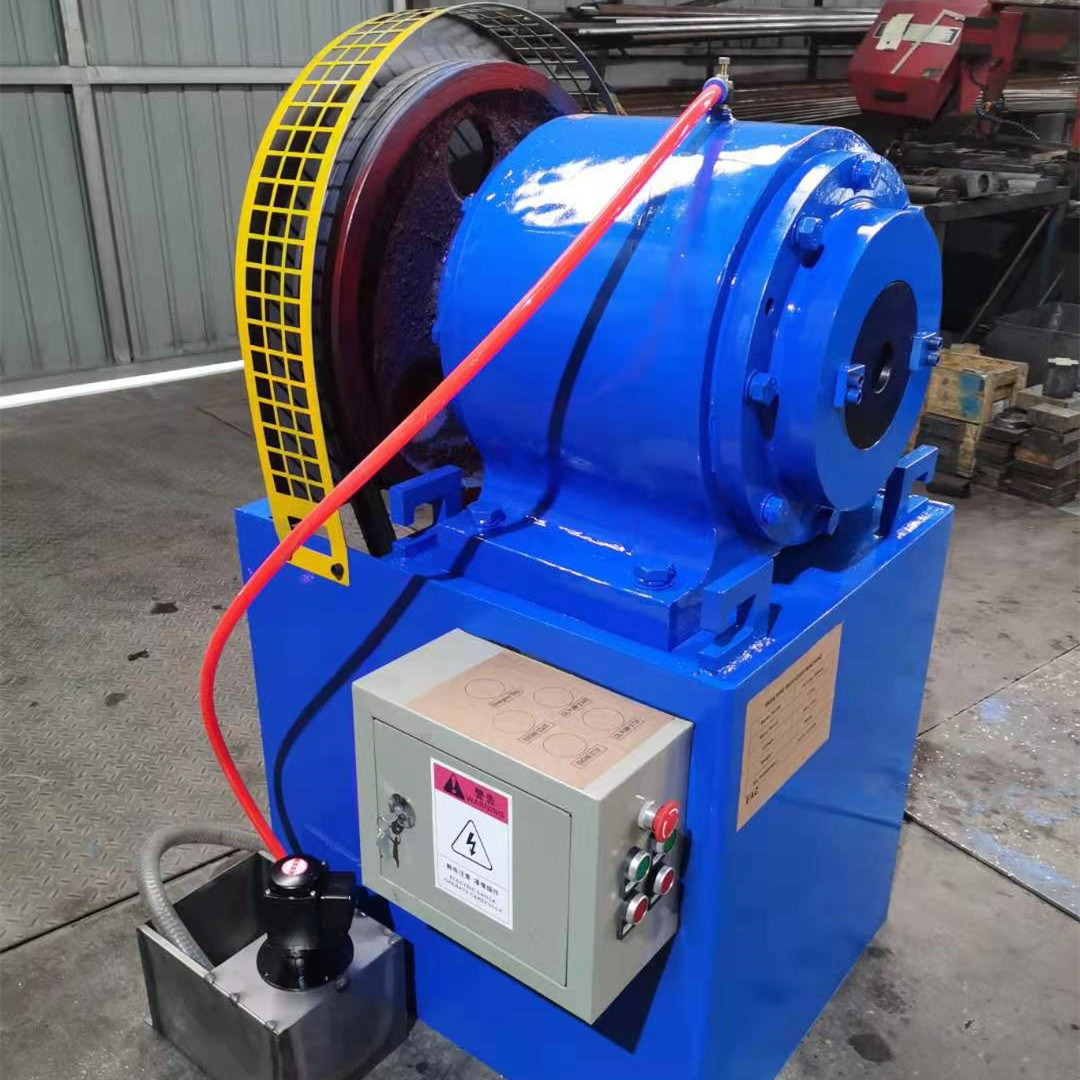 手脚架套管缩口机厂家钢管电动缩口机缩尖机可试机