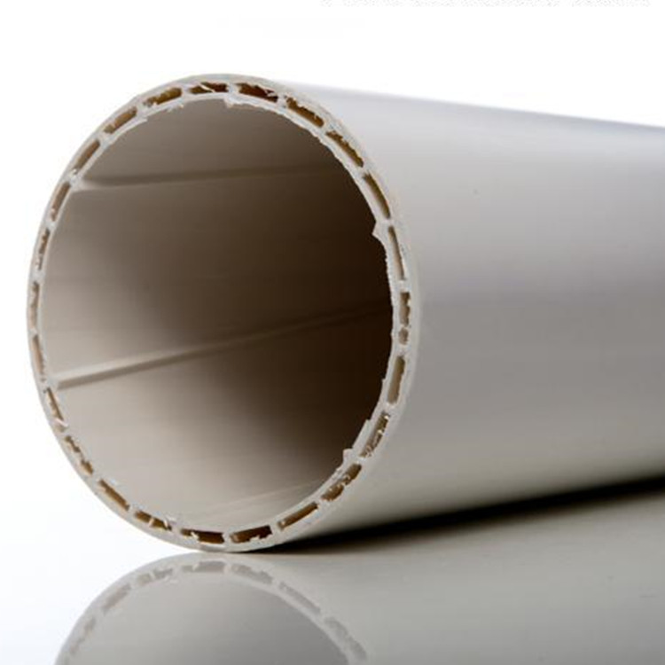 upvc螺旋消音管 纯原料pvc落水管 张家口pvc单壁消音管 厂家供应