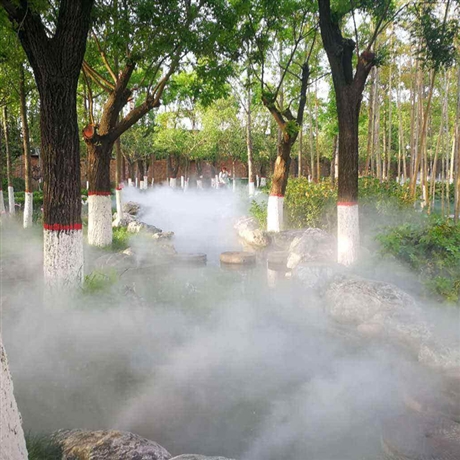 人造雾系统园林喷雾造景设备雾森系统报价