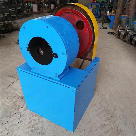 華鑫重工 小型電動(dòng)縮管機(jī)廠家 大棚套管縮尖機(jī) 鋼管縮口機(jī)