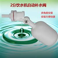 微型1/4全自动水位控制阀 净水器进水阀 2分浮球阀