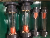 DN20塑料管流量计说明