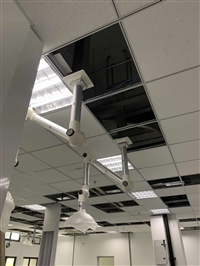 遵义万向抽气罩 实验室挂壁式万向排烟罩 安顺铝合金万向排风罩