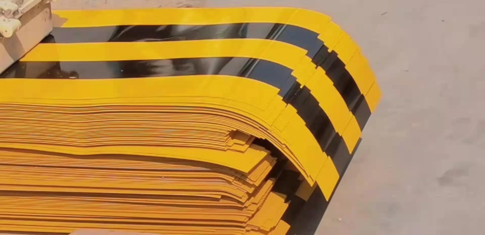 电线杆防撞警示贴反光警示贴红白警示贴