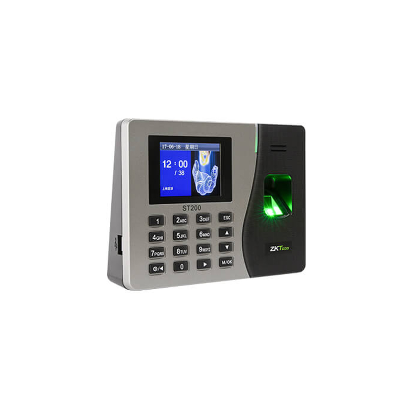 zkteco/中控智慧st200 2.8寸屏指纹识别打卡机