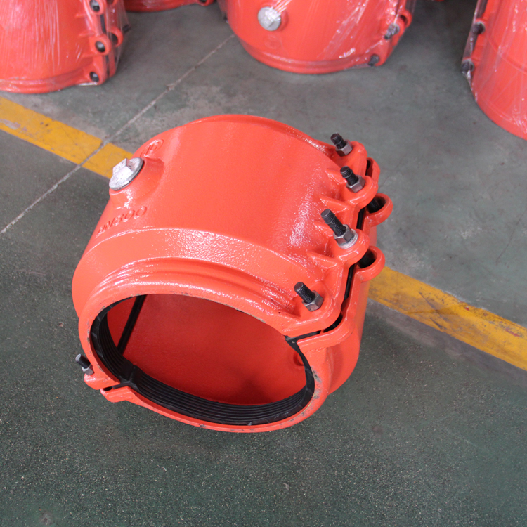 铁管堵漏器自来水管道抢修哈夫节球墨铸铁直管堵漏器江皓阀门