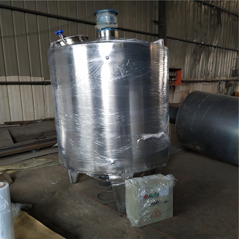 定做304不锈钢润滑油搅拌罐 1吨加热恒温搅拌锅 沥青加热搅拌机